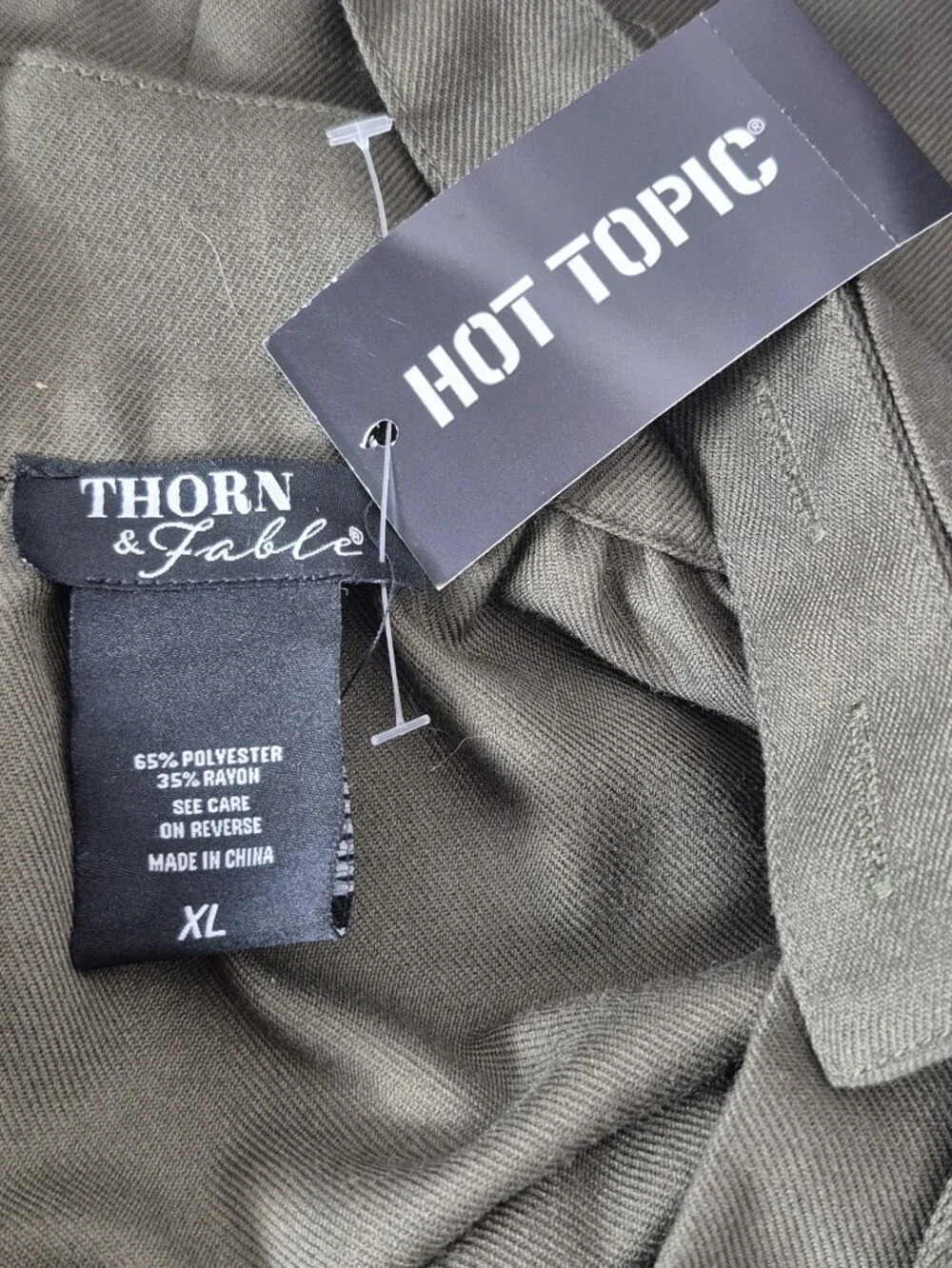 Hot Topic Thorn & Fable Woodland Embroidered Midaxi Skirtall - Size XL (Jr.) / M